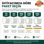 Özelleştirilebilir HB-1010 99,1 x 57 mm A4 Baskılı Laser Etiket - Görsel 7