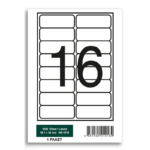 Özelleştirilebilir HB-1016 99,1 x 34 mm A4 Baskılı Laser Etiket - Görsel 2