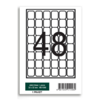 HerBoy HB-1048 32 x 32 mm A4 Laser Etiket - Görsel 2