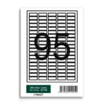 HerBoy HB-1095 30 x 12 mm A4 Laser Etiket - Görsel 2