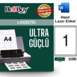 HerBoy HB-1100 210 x 280 mm A4 Laser Etiket