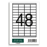 Özelleştirilebilir HB-1248 52,5 x 23 mm A4 Baskılı Laser Etiket - Görsel 2