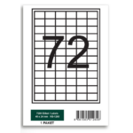 Özelleştirilebilir HB-1260 40 x 24 mm A4 Baskılı Laser Etiket - Görsel 2