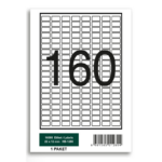 Özelleştirilebilir HB-1280 22 x 12 mm A4 Baskılı Laser Etiket - Görsel 2