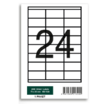 Özelleştirilebilir HB-1324 70 x 35 mm A4 Baskılı Laser Etiket - Görsel 2