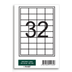 Özelleştirilebilir HB-1435 50 x 35 mm A4 Baskılı Laser Etiket - Görsel 2