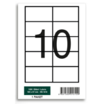 Özelleştirilebilir HB-1610 105 x 57 mm A4 Baskılı Laser Etiket - Görsel 2