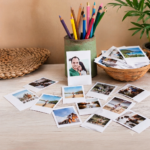 Kişiye Özel 72 Adet Mini Pola Kart Fotoğraf Baskısı 6x9 cm | Retro Mini Polaroid Anı Kartı - Görsel 6