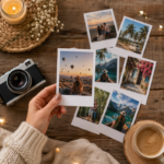 Kişiye Özel 35 Adet Pola Kart Fotoğraf Baskısı 9x11 cm | Retro Polaroid Anı Kartı - Görsel 4