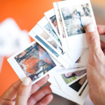 Kişiye Özel 72 Adet Mini Pola Kart Fotoğraf Baskısı 6x9 cm | Retro Mini Polaroid Anı Kartı - Görsel 6