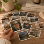10x10 kare kart fotoğraf baskı