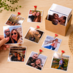 Kişiye Özel 10 Adet 10x10 cm Kare Fotoğraf Baskısı (Parlak)